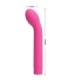 PRETTY LOVE - LOGAN VIBRADOR PUNTO G 10 VIBRACIONES ROSA