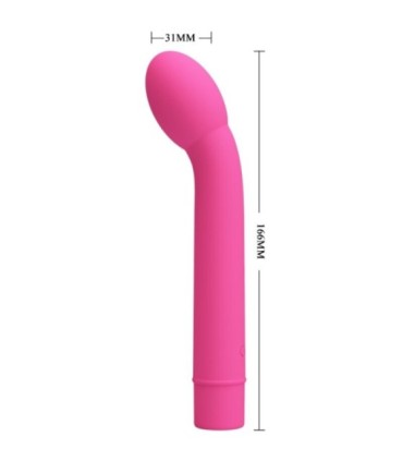 PRETTY LOVE - LOGAN VIBRADOR PUNTO G 10 VIBRACIONES ROSA