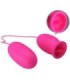 PRETTY LOVE - DAISY HUEVO VIBRADOR + LENGUA ESTIMULADORA DE CLÍTORIS ROSA