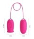 PRETTY LOVE - DAISY HUEVO VIBRADOR + LENGUA ESTIMULADORA DE CLÍTORIS ROSA