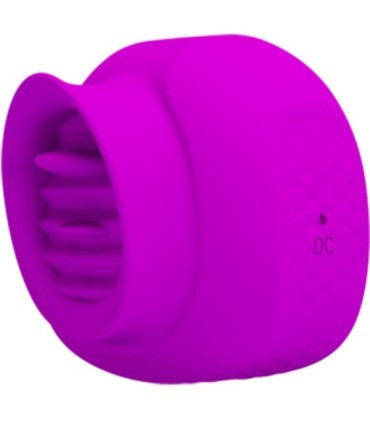 PRETTY LOVE - ESTELLE LENGUA ESTIMULADORA CLÍTORIS 12 VIBRACIONES MORADO