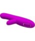 PRETTY LOVE - ANGELIQUE VIBRADOR MULTIFUNCIÓN + ESTIMULADOR DE CLÍTORIS MORADO
