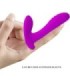 PRETTY LOVE - MASAJEADOR & VIBRADOR 12 VIBRACIONES CONTROL REMOTO MORADO