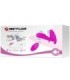 PRETTY LOVE - MASAJEADOR & VIBRADOR 12 VIBRACIONES CONTROL REMOTO MORADO