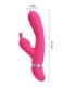 PRETTY LOVE - PHOENIX VIBRADOR RABBIT MULTIFUNCIÓN ROSA