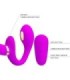 PRETTY LOVE - THUNDERBIRD VIBRADOR DOBLE STRAP-ON CONTROL REMOTO MORADO
