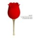 PRETTY LOVE - ROSE LOVER ROSA ESTIMULADORA DE CLÍTORIS 12 VIBRACIONES ROJO