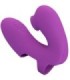 PRETTY LOVE - ATHENA VIBRADOR DE DEDO CON ESTIMULADOR CLÍTORIS MORADO