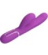 PRETTY LOVE - PERLITA VIBRADOR RABBIT MULTIFUNCIÓN 3 EN 1 MORADO