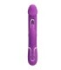 PRETTY LOVE - KAMPAS VIBRADOR RABBIT MULTIFUNCIÓN 3 EN 1 MORADO