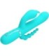 PRETTY LOVE - CAMMY TRIPLE VIBRADOR RABBIT MULTIFUNCIÓN 4 EN 1 AZUL