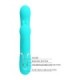 PRETTY LOVE - CAMMY TRIPLE VIBRADOR RABBIT MULTIFUNCIÓN 4 EN 1 AZUL