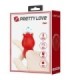 PRETTY LOVE - JAE VIBRADOR DE DEDO FORMA DE ROSA 10 VIBRACIONES ROJO