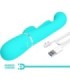 PRETTY LOVE - SHANIA TRIPLE VIBRADOR RABBIT MULTIFUNCIÓN 3 EN 1