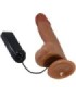 BAILE - CATOBLEPAS VIBRADOR REALÍSTICO 20.6 CM NATURAL CONTROL REMOTO