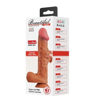BAILE - BERGRISI DILDO REALÍSTICO 26 CM NATURAL