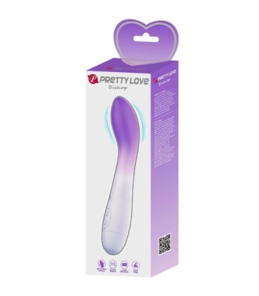 PRETTY LOVE - BISHOP VIBRADOR PUNTO G 30 VIBRACIONES MORADO