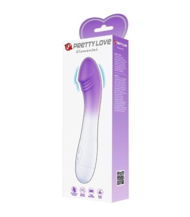PRETTY LOVE - ELEMENTAL VIBRADOR PUNTO G 30 VIBRACIONES MORADO