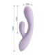 PRETTY LOVE - ROSOLYN VIBRADOR RABBIT 10 VIBRACIONES MORADO
