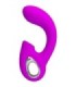 PRETTY LOVE - SIBEL VIBRADOR PUNTO G + ESTIMULADOR CLÍTORIS 10 VIBRACIONES MORADO