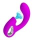 PRETTY LOVE - SIBEL VIBRADOR PUNTO G + ESTIMULADOR CLÍTORIS 10 VIBRACIONES MORADO