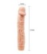 BAILE - BOB VIBRADOR REALÍSTICO 22.5 CM NATURAL