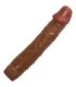 BAILE - BOB VIBRADOR REALÍSTICO 22.5 CM MULATO