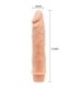 BAILE - DWARF VIBRADOR REALÍSTICO 21 CM NATURAL
