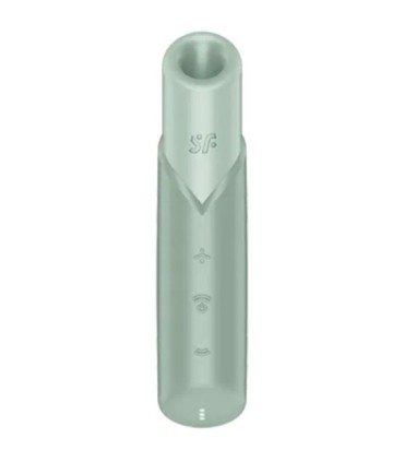 SATISFYER - NAUGHTY KISS ESTIMULADOR CLÍTORIS POR ONDAS VERDE AGUA