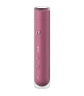 SATISFYER - FIRST KISS ESTIMULADOR CLÍTORIS POR ONDAS GRANATE