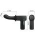 PRETTY LOVE - DJ DOCTOR MASAJEADOR 5 CONFIGURACIONES NEGRO