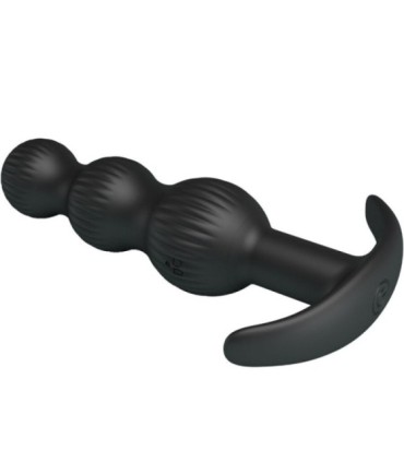 PRETTY LOVE - SIDNEY VIBRADOR ANAL 10 VIBRACIONES NEGRO