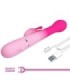 PRETTY LOVE - DEJON VIBRADOR RABBIT 3 EN 1 MULTIFUNCIÓN ROSA