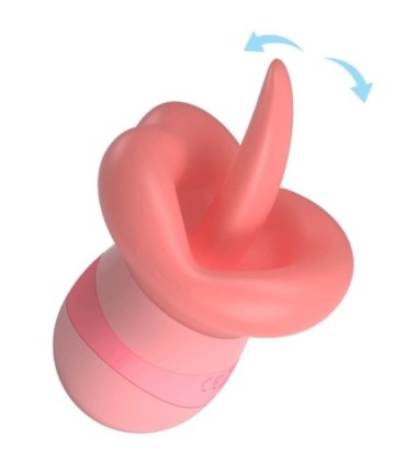 PRETTY LOVE - KYLEE LENGUA ESTIMULADORA CLÍTORIS 10 VIBRACIONES ROSA NUDE