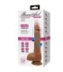 BAILE - BEAUTIFUL WILKS VIBRADOR REALÍSTICO DE 5 CONFIGURACIONES 25 CM MULATO