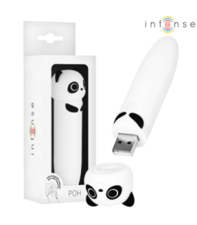 INTENSE - POH BALA VIBRADORA PANDA RECARGABLE USB 10 X 2.2 CM