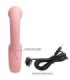PRETTY LOVE - ERYNNYES VIBRADOR PUNTO G + ESTIMULADOR CLÍTORIS 10 VIBRACIONES ROSA
