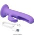PRETTY LOVE - KILLMOULIS VIBRADOR RABBIT 12 MODOS DE VIBRACIÓN MORADO