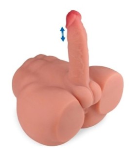 XISE - FREDERICO MASTURBADOR DILDO REALÍSTICO POSICIÓN FRONTAL CON THRUSTING 15 CM