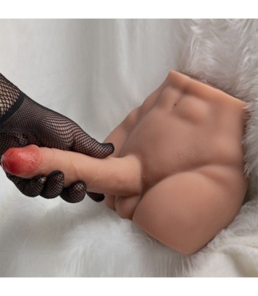 XISE - PEEL DILDO ASS MASTURBADOR DILDO REALÍSTICO POSICIÓN FRONTAL CON THRUSTING 17,5 CM