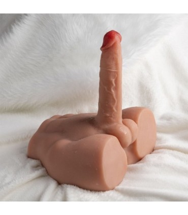 XISE - PEEL DILDO ASS MASTURBADOR DILDO REALÍSTICO POSICIÓN FRONTAL CON THRUSTING 17,5 CM