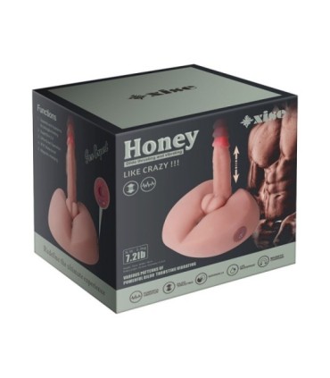 XISE - HONEY MASTURBADOR DILDO REALÍSTICO CON VIBRACIÓN 25 CM