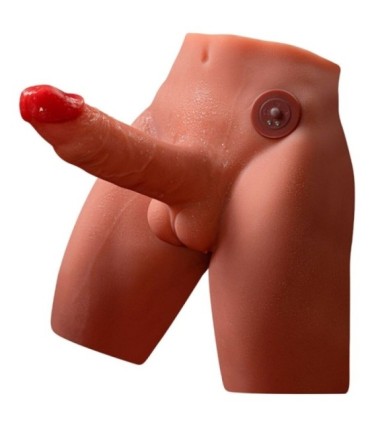 XISE - JASON MASTURBADOR DILDO REALÍSTICO CON THRUSTING Y VIBRACIÓN 17 CM