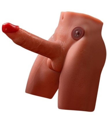 XISE - JASON MASTURBADOR DILDO REALÍSTICO CON THRUSTING Y VIBRACIÓN 17 CM