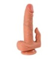 SHEQU - JULIAN DILDO Y ESTIMULADOR DE CLÍTORIS CON VIBRACIÓN Y CONTROL REMOTO 16 CM