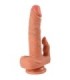 SHEQU - JULIAN DILDO Y ESTIMULADOR DE CLÍTORIS CON VIBRACIÓN Y CONTROL REMOTO 16 CM