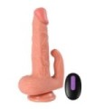 SHEQU - HAYDEN DILDO Y ESTIMULADOR DE CLÍTORIS CON VIBRACIÓN Y CONTROL REMOTO 16 CM