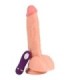 SHEQU - BEAST DILDO VIBRADOR CON CONTROL REMOTO 24,5 CM