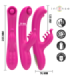 INTENSE - CHRISTINA VIBRADOR MULTIFUNCIÓN RABBIT 22.5 CM ROSA