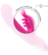INTENSE - CHRISTINA VIBRADOR MULTIFUNCIÓN RABBIT 22.5 CM ROSA